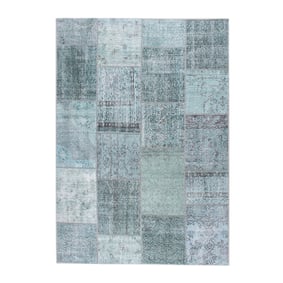 Dywan Patchwork - Estate Niebieski/Zielony - sfeer