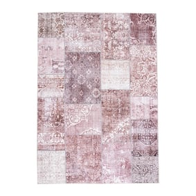 Dywan Patchwork - Lago Czerwony/Różowy - sfeer