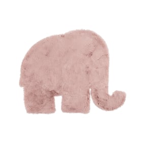 Dywan dziecięcy - Huggy Elephant Różowy - sfeer
