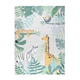 Dywan dziecięcy - Jungle Giraffe Beżowy - sfeer