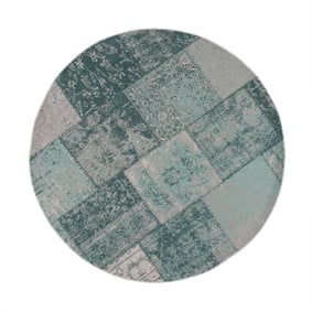 Dywan okrągły Patchwork - Dreams Miętowy - sfeer