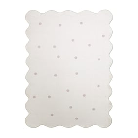 Dywan do pokoju dziecięcego - Cloudy Dots Biały - sfeer