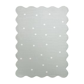 Dywan do pokoju dziecięcego - Cloudy Dots Miętowy - sfeer
