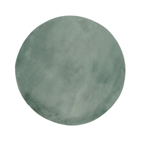 Dywan okrągły z krótkim włosiem - Cozy Zielony - sfeer