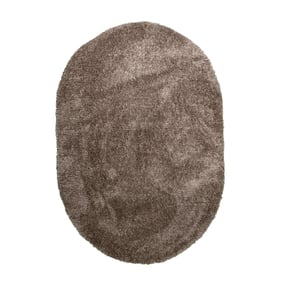 Dywan Shaggy owalny - Blaze Taupe - sfeer