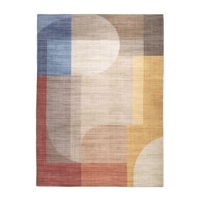 Dywan zewnętrzny abstrakcja - Groovy Shapes Kolorowy - sfeer