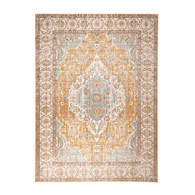 Dywan vintage - Thirza Medaillon Ochra/Wielokolorowy - sfeer
