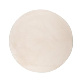 Dywan okrągły z krótkim włosiem - Cozy Kremowy - sfeer