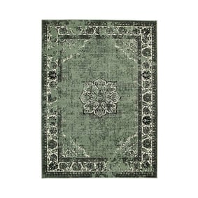 Dywan vintage - Wonder Zielony/Czarny - sfeer
