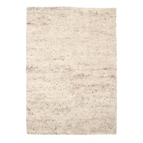 Dywan wełniany z długim włosiem - Royal Kremowy/Taupe - sfeer