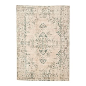 Dywan vintage - Spring Ethnic Kremowy/Zielony - sfeer