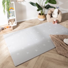 Mata piankowa puzzle - Alfie Stars Szara