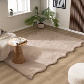 Dywan z długim włosiem - Comfy Supreme Wavy Taupe