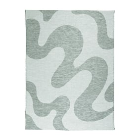 Dywan zewnętrzny - Summer Swirl Zielony - sfeer