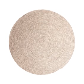 Dywan okrągły z juty - Bali Kremowy - product