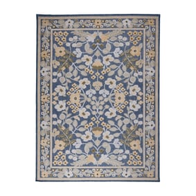 Dywan zewnętrzny - Bloom Oriental Niebieski - sfeer