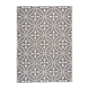 Dywan zewnętrzny - Summer Pattern Szary - sfeer