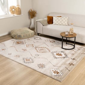 Dywan z wysokim włosiem - Blend Aztec Beige