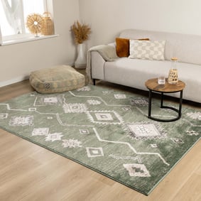 Dywan Berber - Blend Aztec zielony