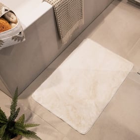 Dywanik łazienkowy - Cody Kremowy
