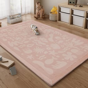 Pralny dywanik do zabawy – Flo Różowy