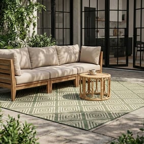 Dywan zewnętrzny - Brava Zielony