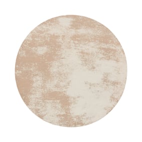 Okrągły dywan abstrakcyjny – Candice Taupe - sfeer