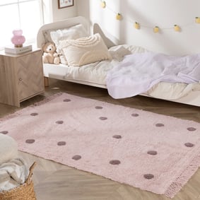 Dywan do pokoju dziecięcego – Lou Dots Fioletowy