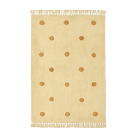 Dywan do pokoju dziecięcego – Lou Dots Yellow - sfeer