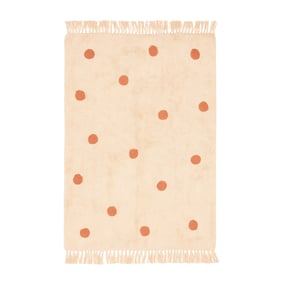 Dywan do pokoju dziecięcego – Lou Dots Terracotta - sfeer