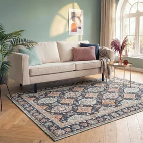 Dywan vintage - Imagine Oriental Niebieski