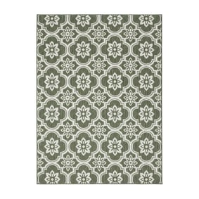 Dywan zewnętrzny – Rio Flower Zielony - product