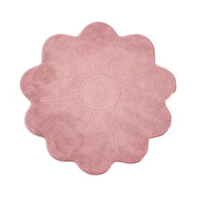 Zmywalny dywan dziecięcy – Coco Kwiat Ciemnoróżowy - product