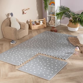 Mata piankowa Puzzle – Alfie Sprinkles Szara