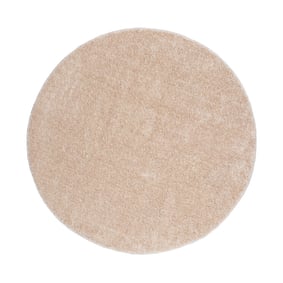 Okrągły dywan z długim włosiem – Glazy Krem - product