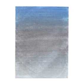 Dywan abstrakcyjny - Mellow Niebieski - sfeer