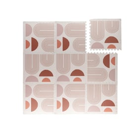 Mata piankowa Puzzle - Alfie XL Arches Kremowa/Kolorowa - sfeer