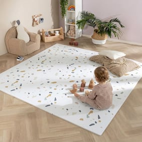 Mata piankowa Puzzle - Alfie XL Confetti Kolorowa