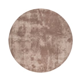 Okrągły dywan do prania w pralce - Clean Brązowy - product