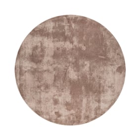 Okrągły dywan do prania w pralce - Clean Brązowy - sfeer