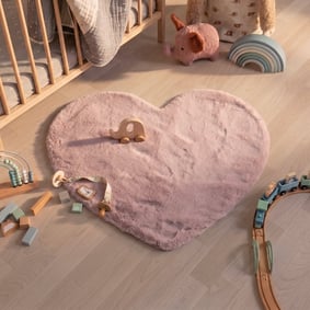 Dywan dziecięcy - Huggy Heart Różowy