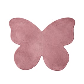 Zmywalny dywan dziecięcy – Coco Motyl Ciemnoróżowy - sfeer