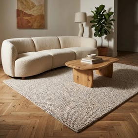 Dywan do prania w pralce - Bruno Naturalny/Kremowy
