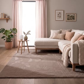 Miękki dywan z krótkim włosiem - Cozy Taupe