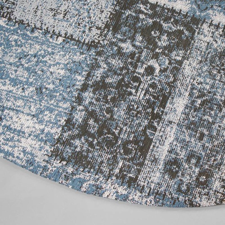 Dywan okrągły Patchwork - Dreams Szary/Niebieski - 4