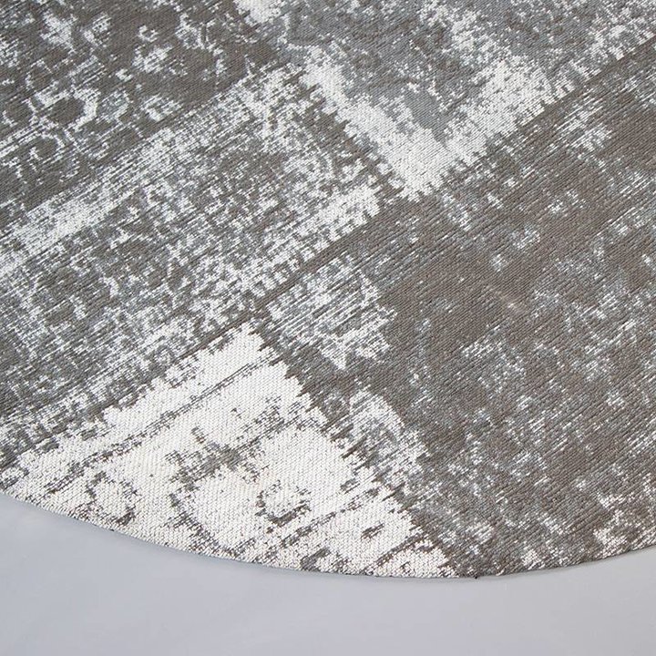Dywan okrągły Patchwork - Dreams Szary - 4