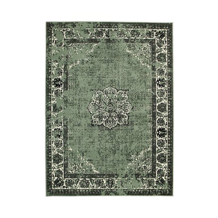Dywan vintage - Wonder Zielony/Czarny - 1