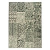 Dywan vintage - Wonder Patchwork Zielony/Czarny - thumbnail 1