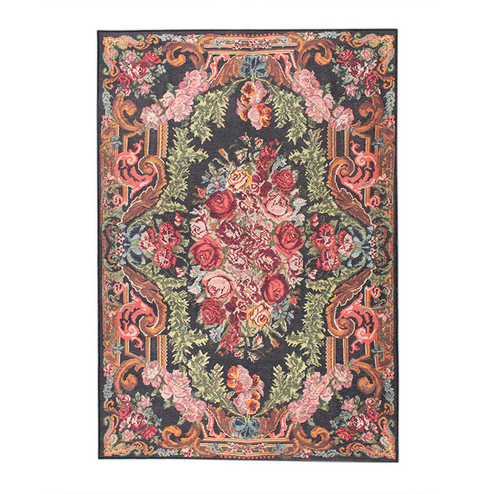 Dywan - Estate Rose Kilim Złoty - 1