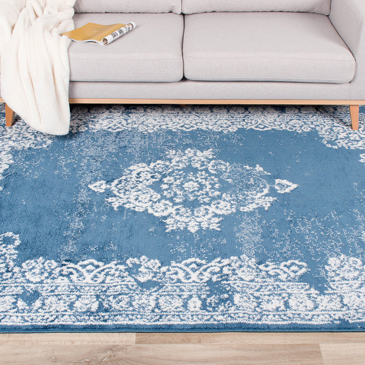 Dywan Vintage - Adore Medaillon Niebieski - 2
